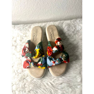 Coconuts by Matisse Tropical Knot Fabric Upper Women Size 9M